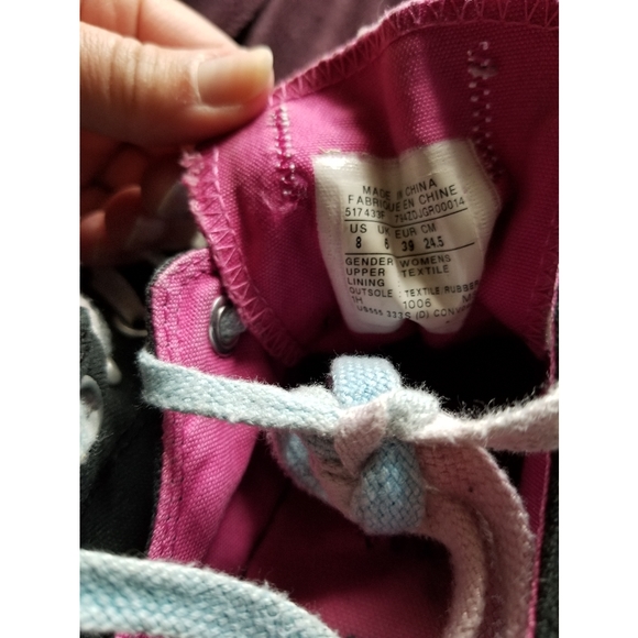 Converse All Star double tongue size 8 - Picture 4 of 4